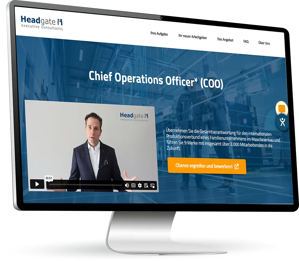 Anonymisierte Landingpage in der verdeckten Suche